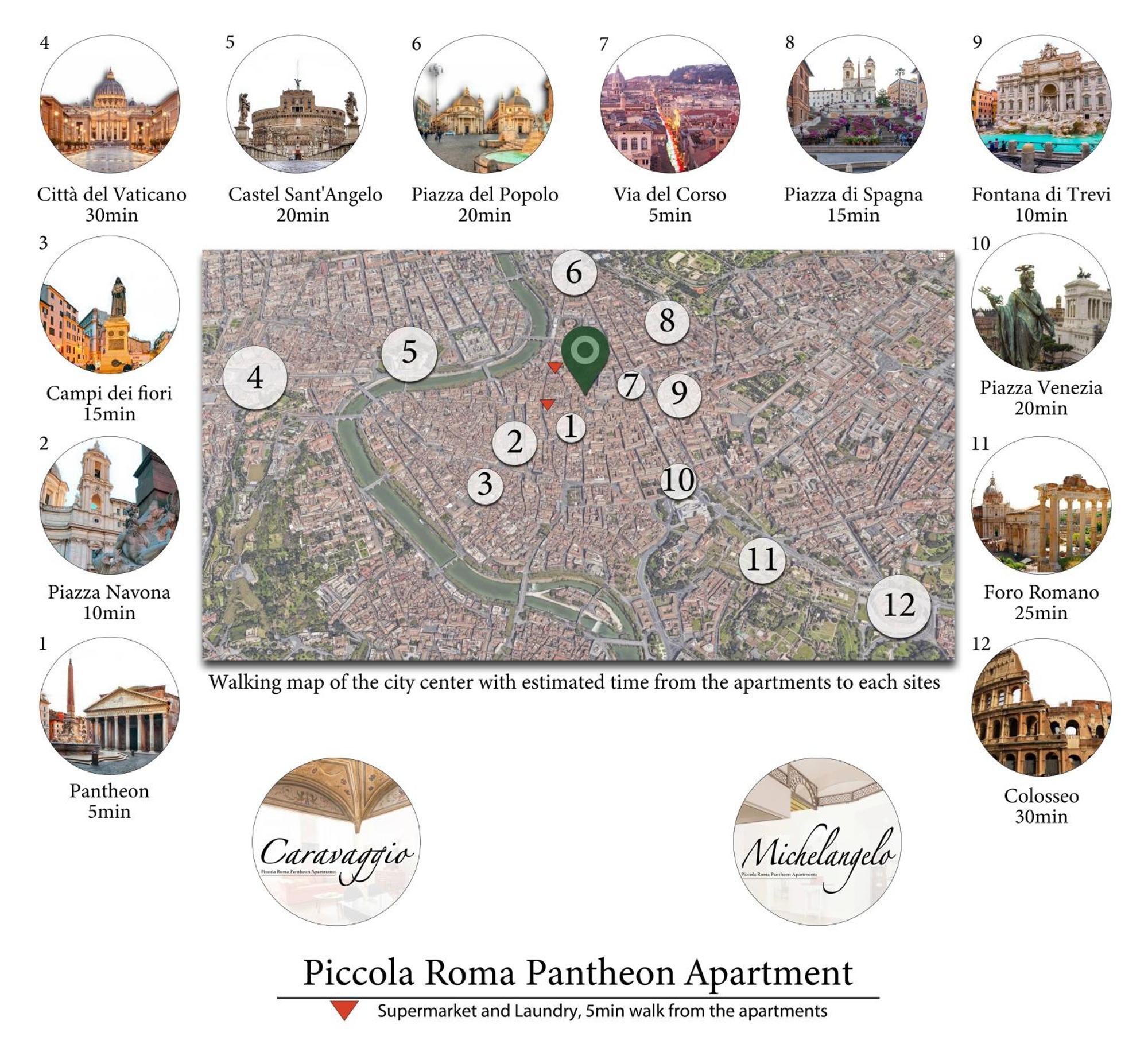 Pantheon Apartments - Piccola Roma Eksteriør billede